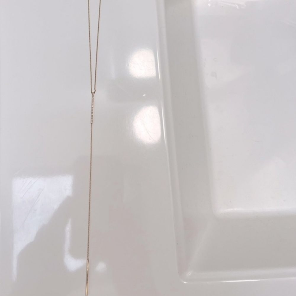 ZOE CHICCO DIAMOND LARIAT - Picture 2 of 9